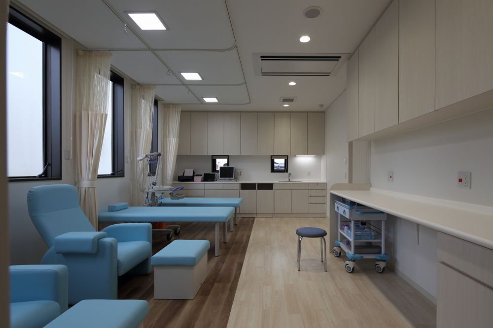 診察室　処置室　レントゲン室（内視鏡室）